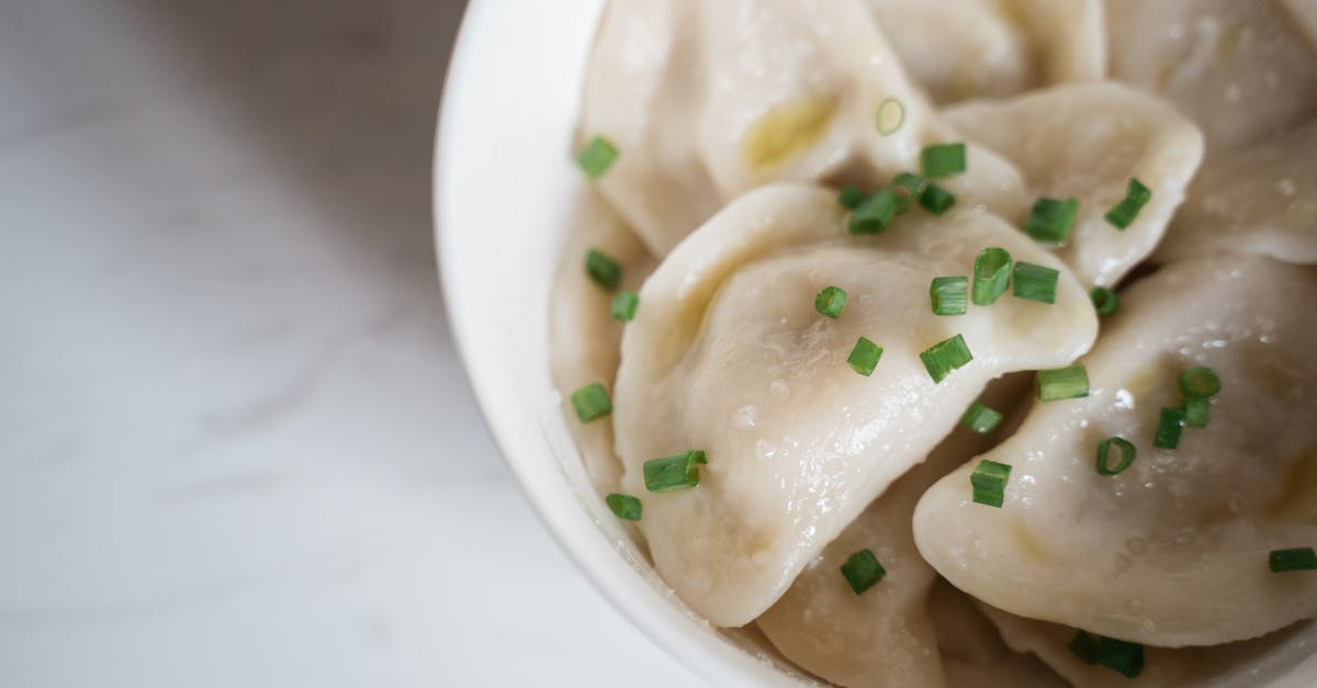 Why do dumplings float when they are ready? - Dumplings with Chopped Onion Leaks