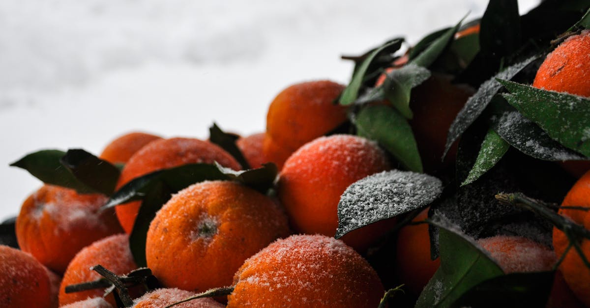 Why do fresh mandarin oranges get very bitter when baked? - Free stock photo of abundance, agriculture, citrus fruit