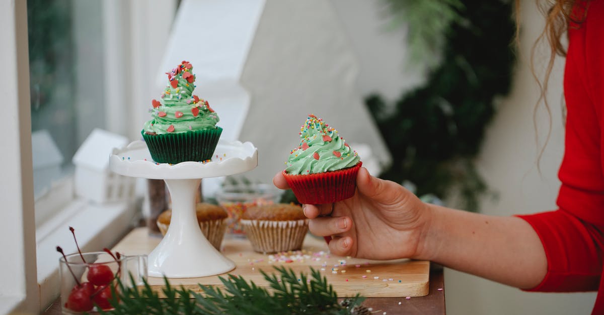 Why do my muffin tops lean? - Woman with homemade muffins in kitchen