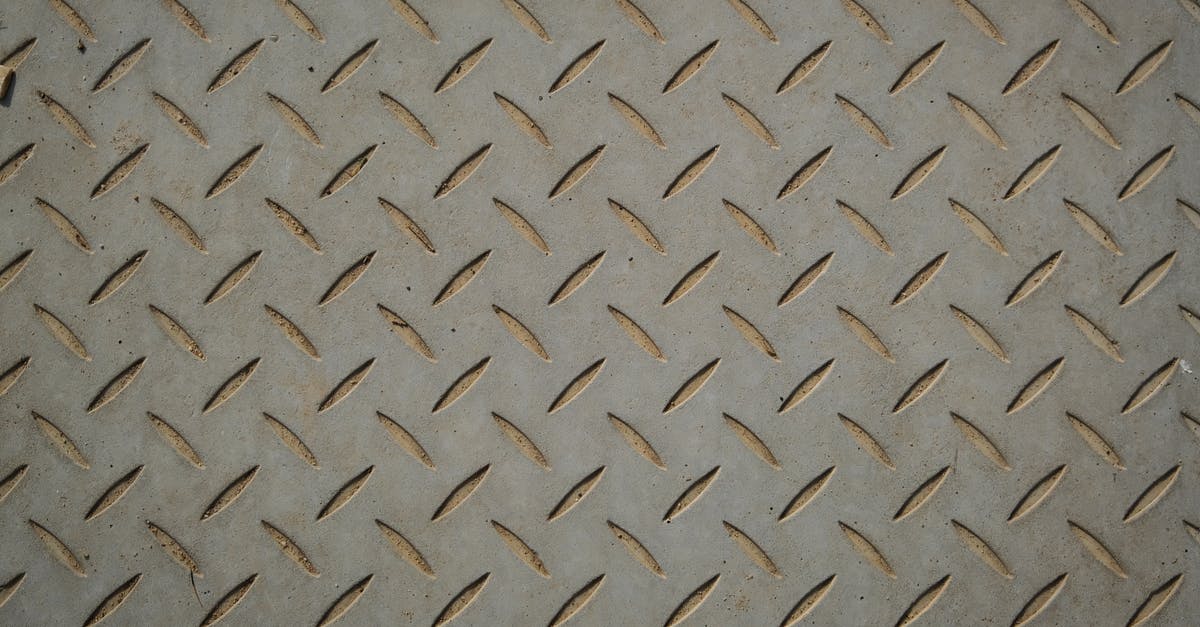 Why do patterns appear on tempered chocolate? - Close up of Sidewalk