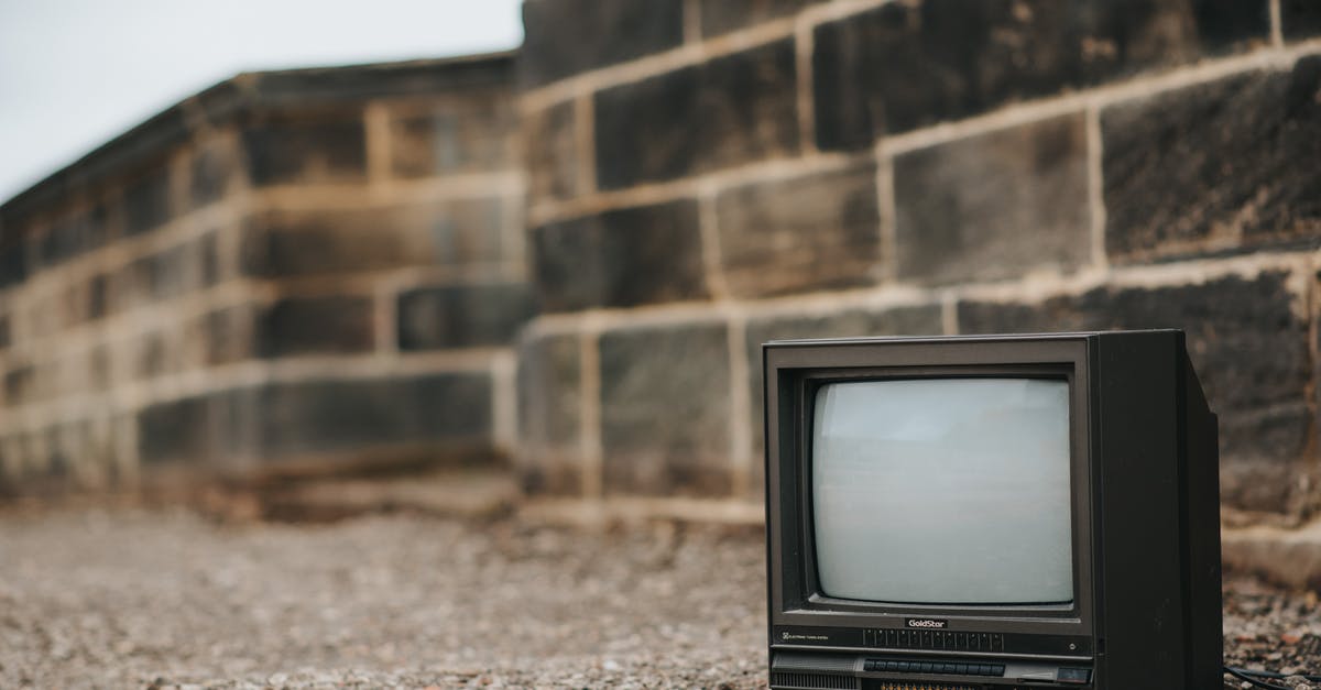 Why does Black Gram Batter turn fluffy only when stone ground? - Small retro TV on ground near stone barrier