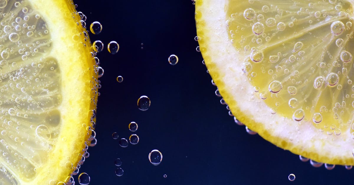 Why does lemon juice thicken condensed milk? - Closeup of Sliced Lemon