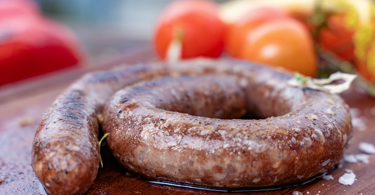 Why does my chopped beef come out too tough? - Close-Up Photo Of Sausage