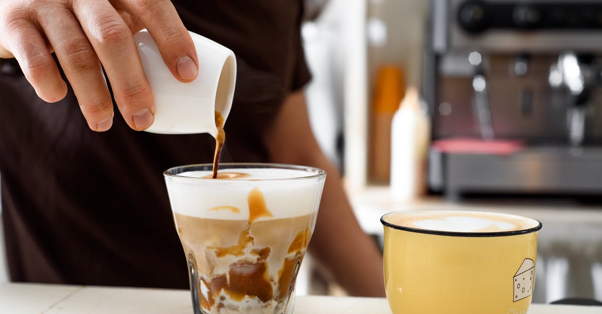 Why does my cocoa syrup overflow? - Person Holding Clear Drinking Glass With Brown Liquid