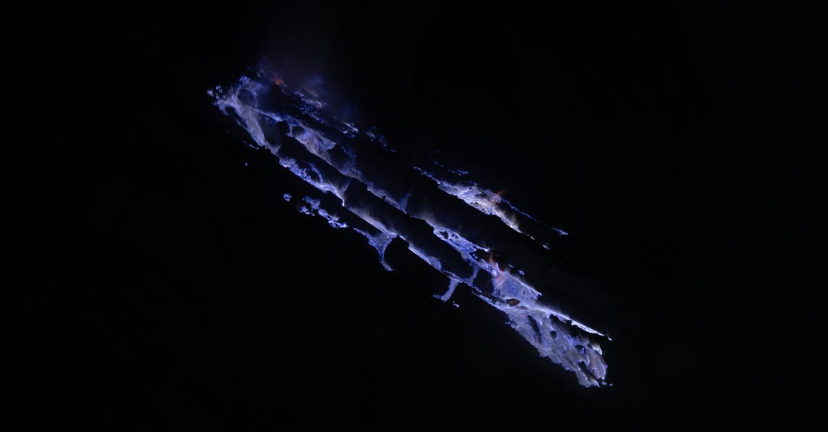 Why does my LN2 evaporate so quickly? - Blue flames in volcano crater at night