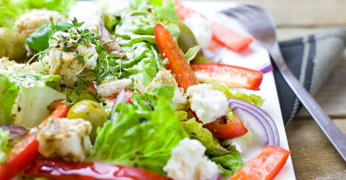Why is my home-made feta cheese bland? - Vegetable Salad