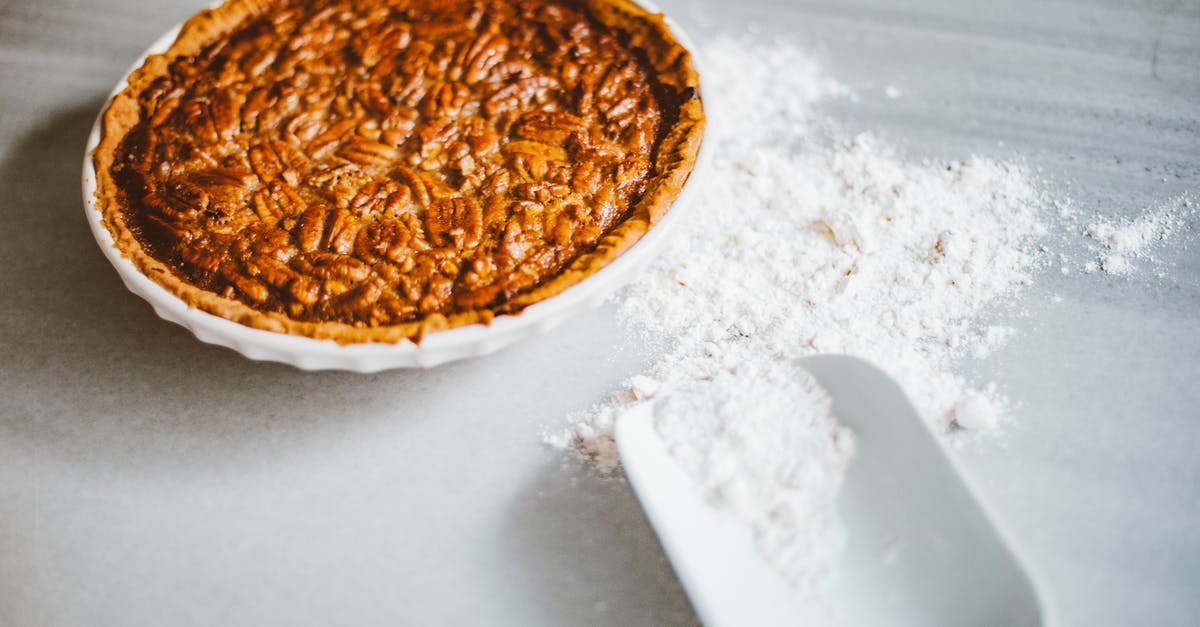 Why is my pecan pie always runny? - Baked Pecan Pie on a White Surface 