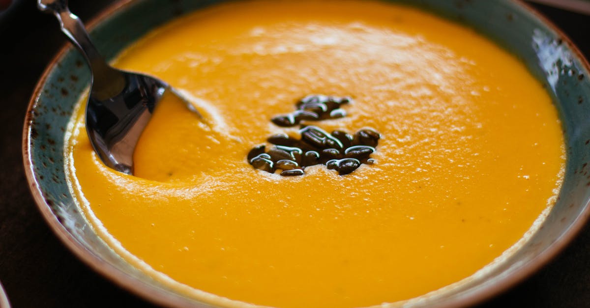Why is my pumpkin soup sour? - Shallow Focus Photography Of Squash Soup