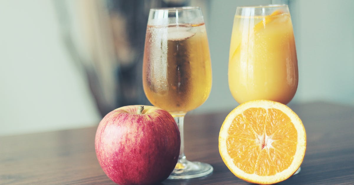 Why is orange juice or apple juice added in a smoothie? - Clear Wine Glasses