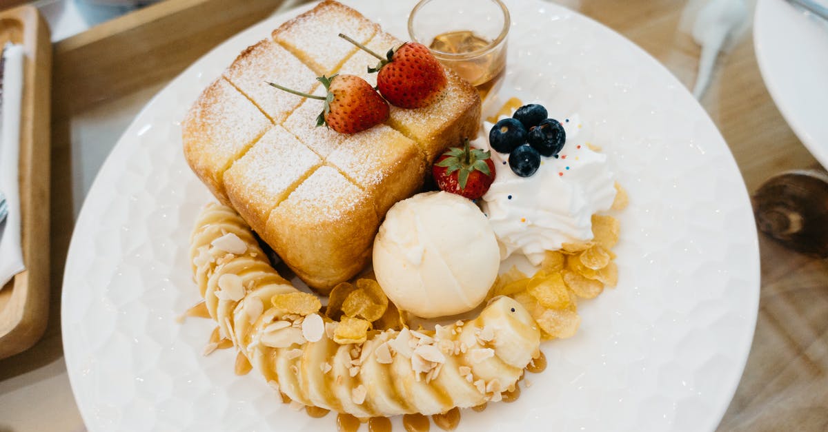 Why is syrup added to a cake before frosting? - Free stock photo of asian, banana, bread