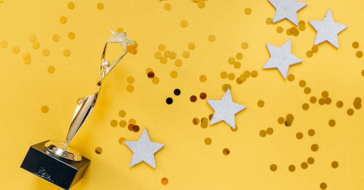 Why is the first hotcake always the worst? - Golden Statuette and Stars on Yellow Background