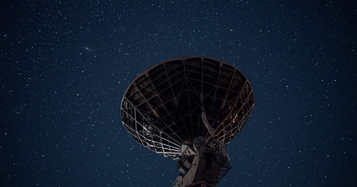 Why is the Gastronorm system based on 530 × 325mm? - Radio telescope under bright starry sky