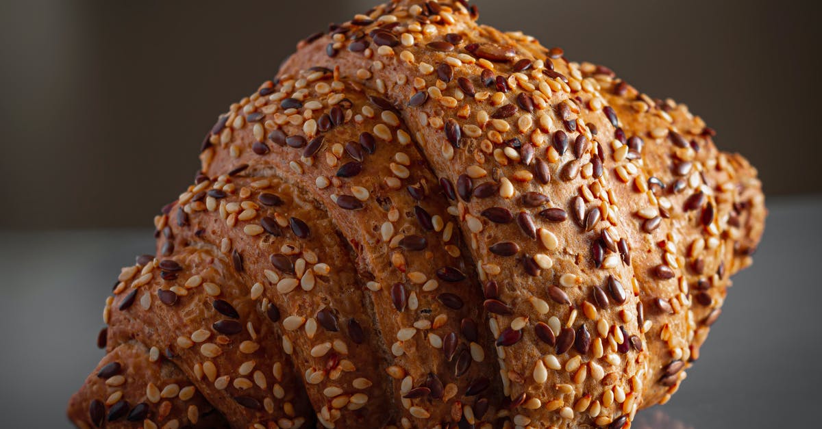 Why is this croissant dough not behaving as expected? - Croissant Bread With Sesame Seeds