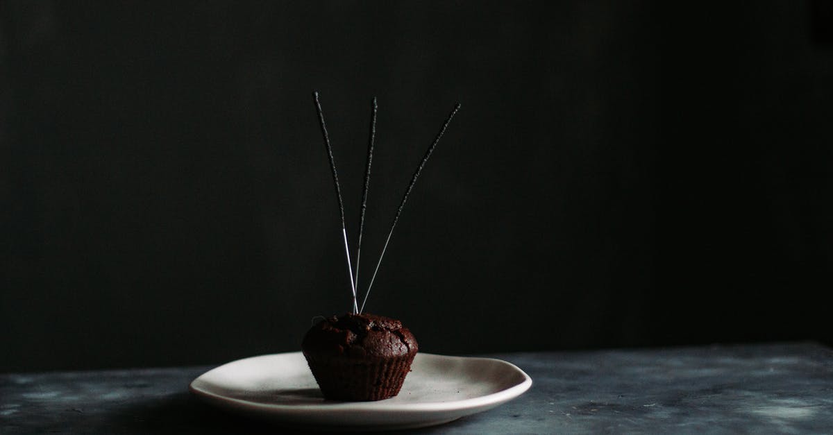 Why isn't there more dark milk chocolate or "light" dark chocolate? - Chocolate muffin with firework sparklers on plate Why isn't there more dark milk chocolate or "light" dark chocolate? - Chocolate muffin with firework sparklers on plate