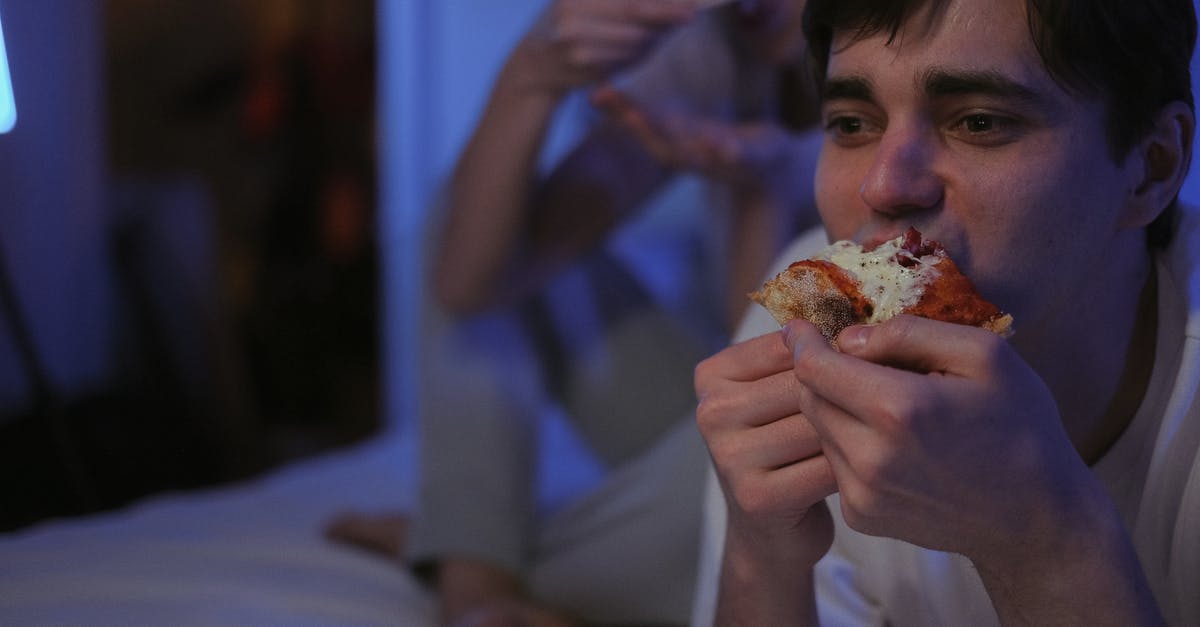 Why let your pie cool instead of eating it hot? - A Man Eating Pie