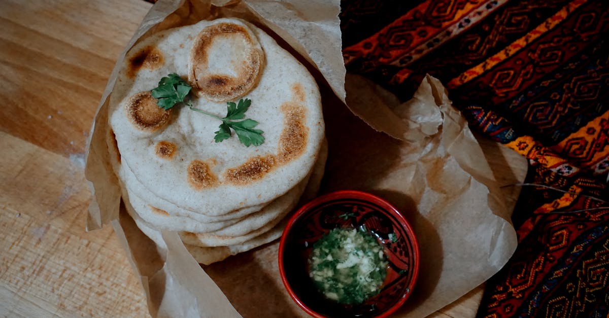 Why was our garlic butter made in France, much nicer than garlic butter in England? - Bread With Red Sauce on White Paper Why was our garlic butter made in France, much nicer than garlic butter in England? - Bread With Red Sauce on White Paper