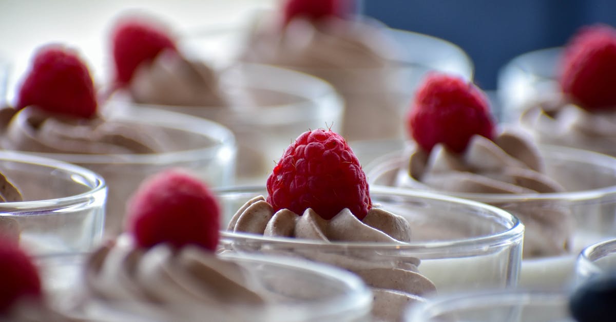 Why won't my pudding thicken up? - Red Raspberry on Cream