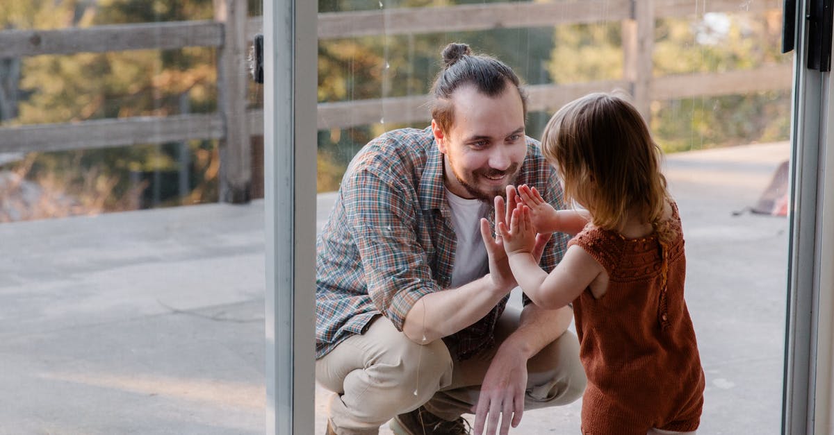 Why yoghurt comes out different every time? - Little daughter and father having fun together