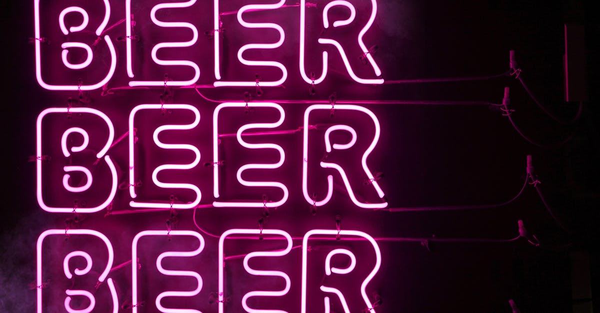 Will an IPA beer work properly for beer bread? - Photo of Beer Neon Signage