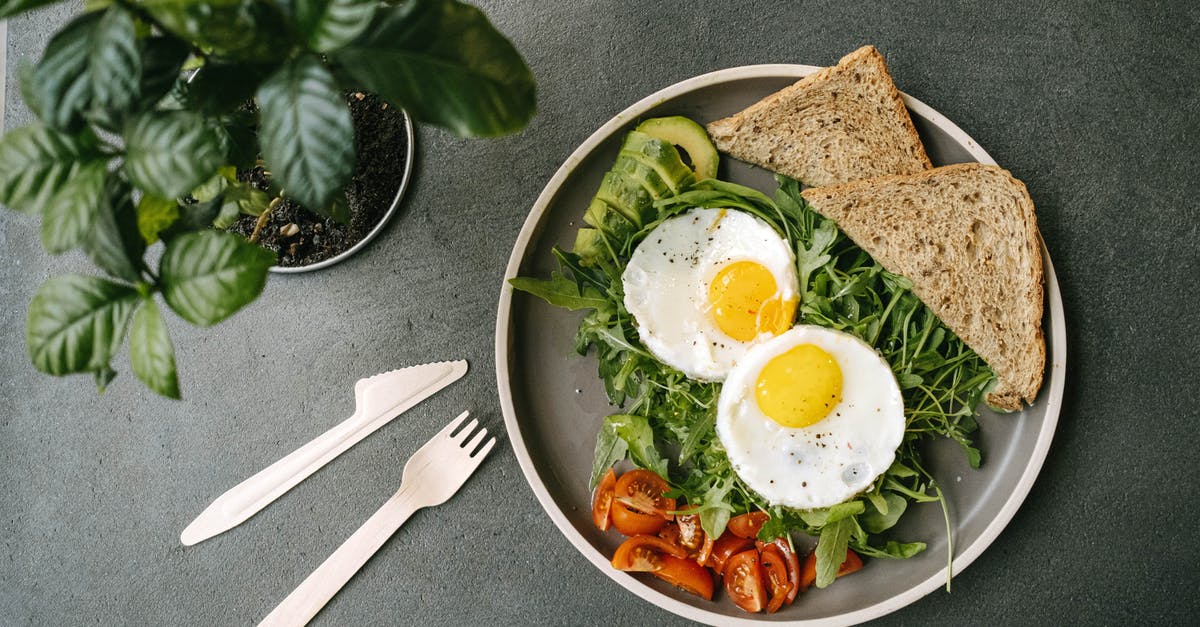 Will eggs absorb flavor from cooking liquid? - Egg With Sliced Tomato and Green Vegetable in Green Ceramic Bowl Beside Stainless Steel Fork