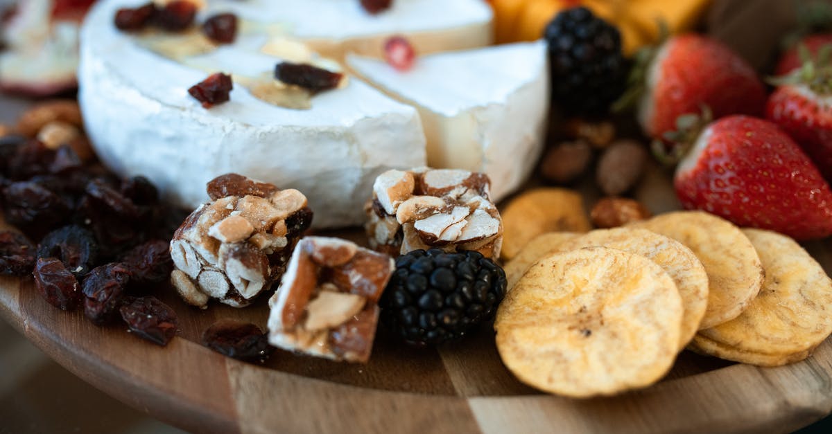 Wine substitutions for homemade salami - Sliced Bread With Black Berries and White Cream on Brown Wooden Round Plate