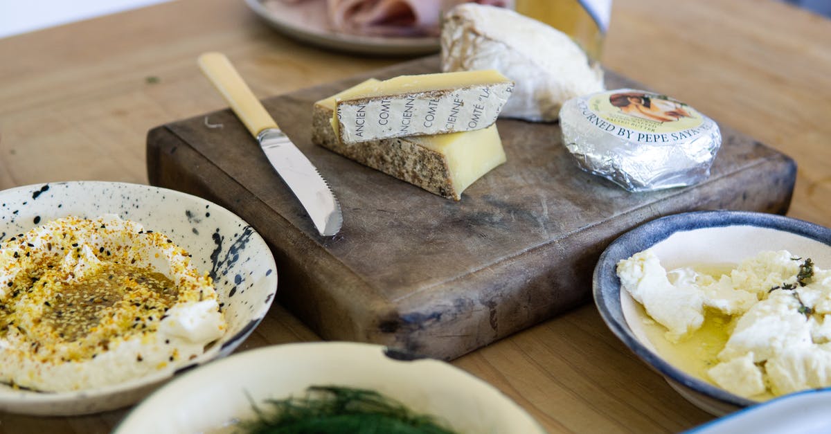 Wooden butter knife sanding? - Three Assorted Varieties of Cheese Near Tableknife