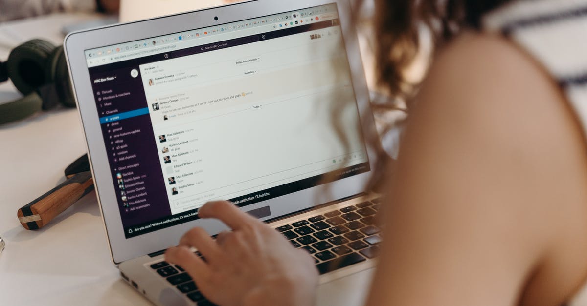 Working with a slack (sticky) sourdough - Woman Using a Laptop