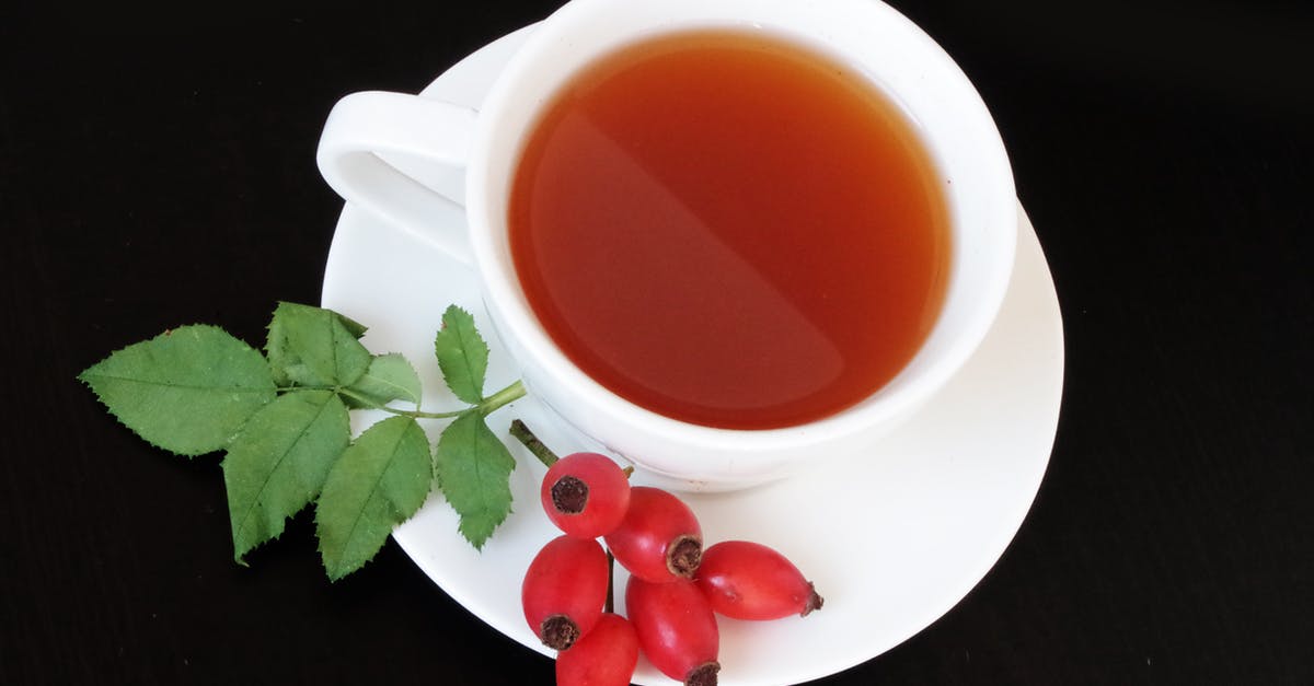 Would freezing affect the flavour of mint tea? - White Teacup With Red Fruits Beside